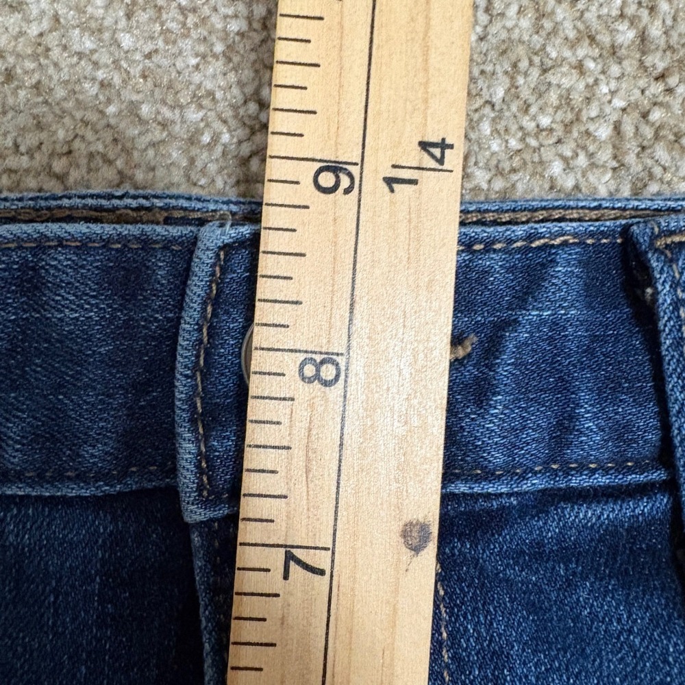 Gap Womens 27r Perfect Boot Blue Jeans Blue Mid Rise Bootcut Stretch Denim - Picture 6 of 7